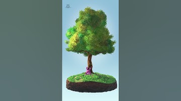 Blender 3D - NPR tree