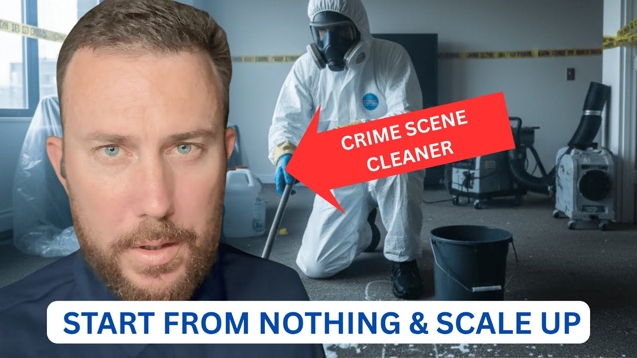 How to START and Scale a CRIME SCENE CLEANING Business (Nobody Is Teaching This) - YouTube