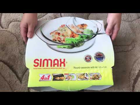 Обзор Кастрюля для запекания круглая Simax 3.5 л