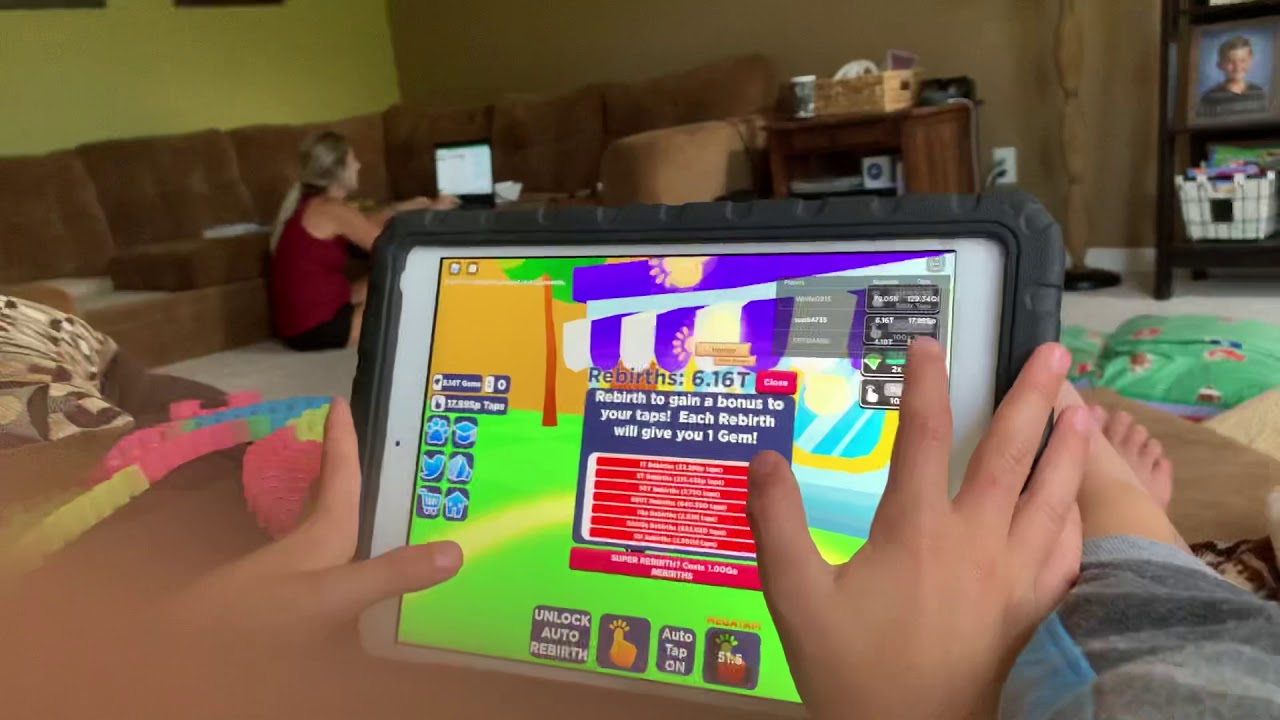 Carter Mac Plays Clicking Simulator in Roblox 