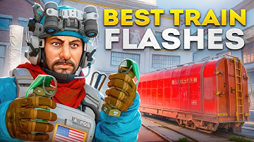 CS2 Train - All MUST KNOW Flashes!