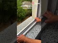 Stopped cold air from coming through the window with just stretch film! #window  #tricks #stretch