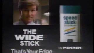 1989 Speedstick Tv Commercial