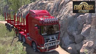 Scania R480 - FOREST - Mapa RPM | Euro Truck Simulator 2 | Logitech g29 gameplay
