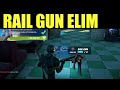 elimination with the rail gun - Fortnite (Rail gun Location)
