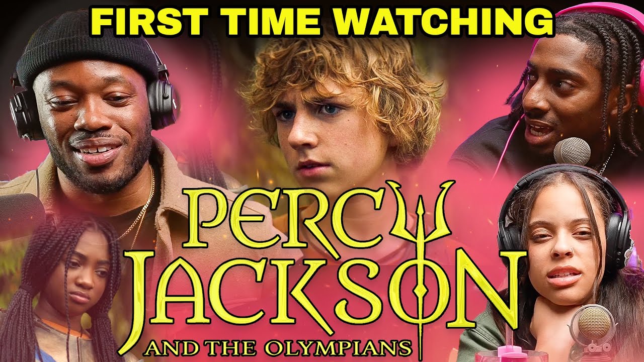 PERCY JACKSON and the Olympians | First Time Reaction!!! "I Become Supreme Lord of the Bathroom" 1X2