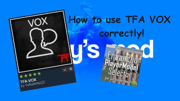 How to use TFA VOX correctly! (The only guide you