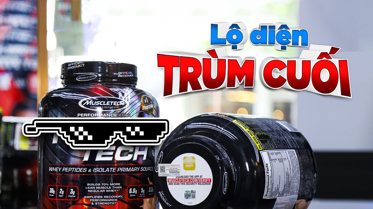 Muscletech Nitrotech 10Lbs (4,5Kg) - Giá Tốt Kèm Quà Tặng