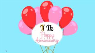 Creative Marriage / Wedding Anniversary Greeting Video Idea screenshot 2