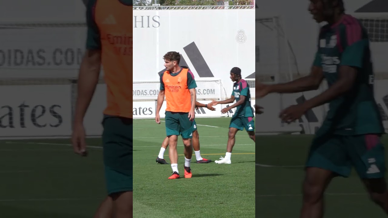 👉 Final training session before hosting Real Sociedad! #RealMadrid #RMCity