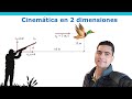 Como calcular la velocidad inicial - Movimiento en 2 dimensiones/Cinemática