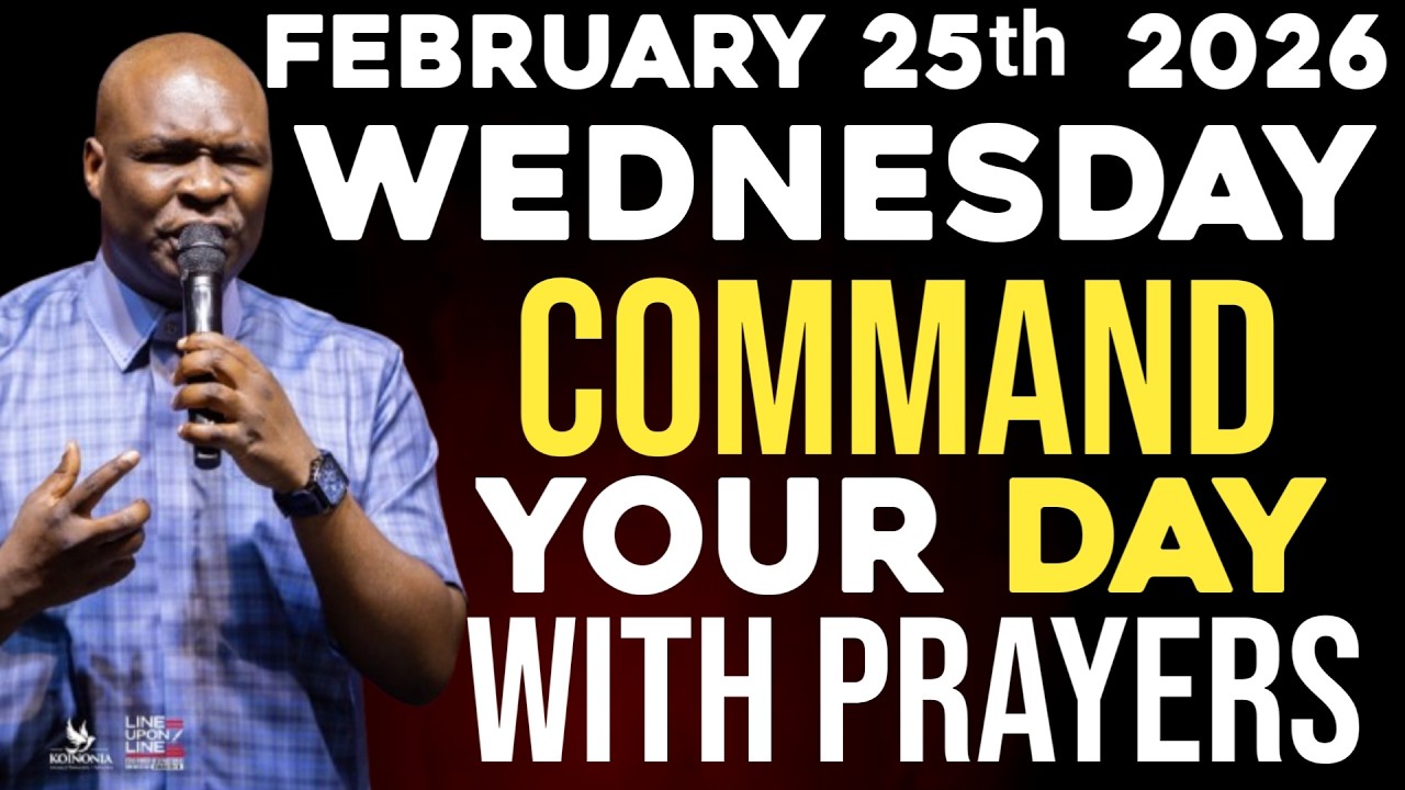 [Wednesday 25th February,2026] Start WEDNESDAY With Prayer Spiritual Prayer By Apostle Joshua Selman