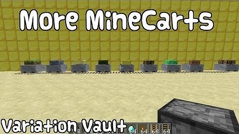 Minecraft Bukkit Plugin - More Minecarts ! Anyblock inside a minecart