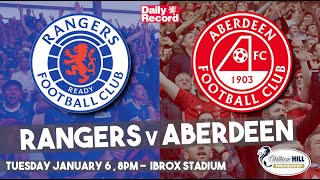 Rangers vs Aberdeen live stream TV and kick off details for Premiership clash