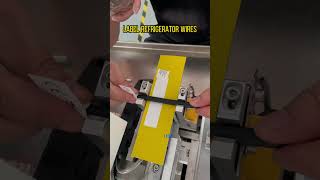 Refrigerator cable fold-over labeling#Electric Wire Labeling Machine#Labeling Machine