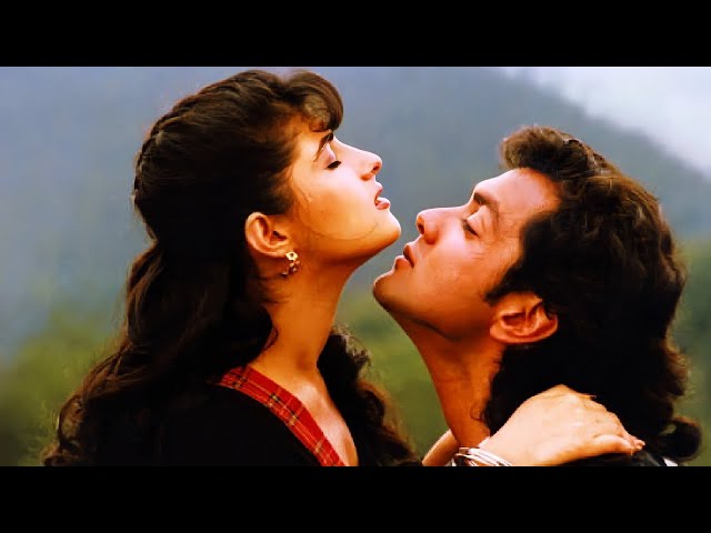 Humko Sirf Tumse Pyar Hai | Barsaat | Kumar Sanu | Alka Yagnik | 1995 class=