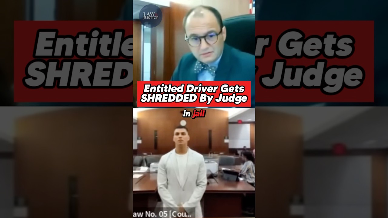 “DRIVING IS A PRIVILEGE!!” -Judge Fleischer REVOKES reckless driver’s license.
