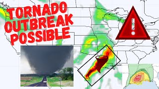 HUGE DANGEROUS TORNADO OUTBREAK POTENTIAL!!! Strong, long-lived Tornadoes Possible!