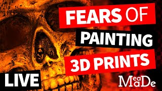 The Fears of Painting 3D Prints | Live Stream
In this Live Stream, I am talking about the fears of painting 3D prints. We all have those certain models or projects we are always afraid of. Im going to be talking about the fears we have, even me. Also, Im going to talk about what we can do to overcome those fears. We can do things to help us and sometimes help us take baby steps toward the scary projects ahead. The Fears of Painting 3D Prints | Live Stream
