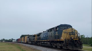 Chasing CSX M693-07 with a YN2 Duo & a VERY Friendly Engineer!!!