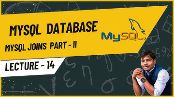 SQL lecture - 14 | MySQL Joins Part - II | NMD Pvt Ltd