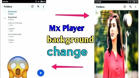 Mx player home screen background change | ft. DigiTech factz