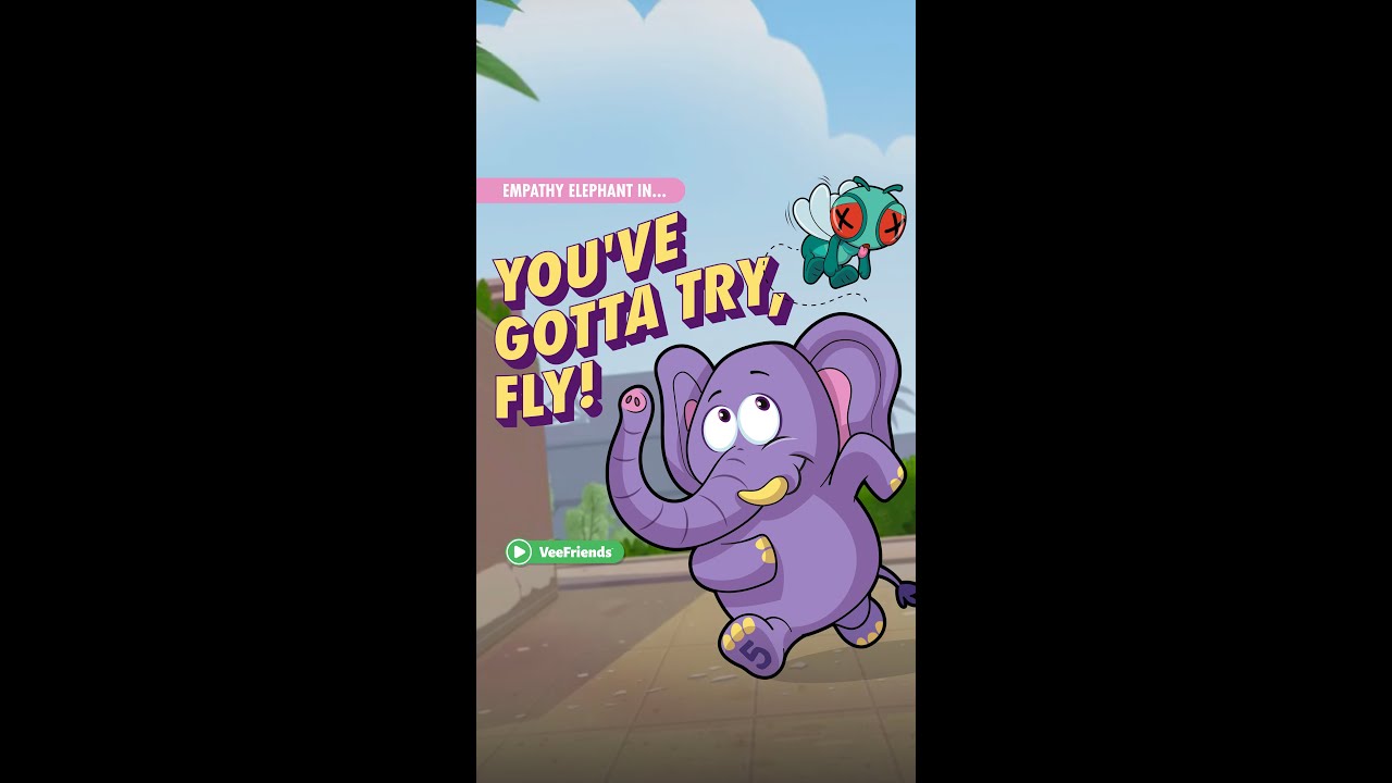 Empathy Elephant in: You've Gotta Try, Fly! | VeeFriends