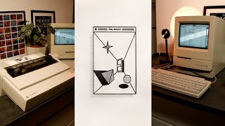 Apple ImageWriter II printing