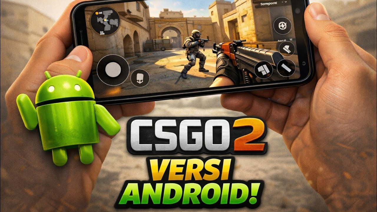 DOWNLOAD CSGO 2 VERSI ANDROID TERBARU 🔥 GRAFIS MIRIP PC! || FREE DOWNLOAD LINK MEDIAFIRE✨