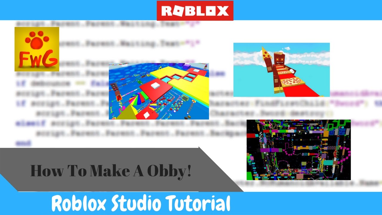 How To Make A Obby In Roblox Studio 2017 Youtube - how to make a bible obby roblox