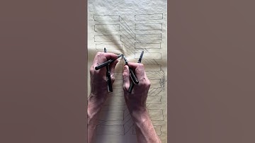 Sketching Perspective - Brain Training Rectangles #art