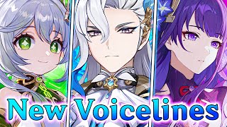 Neuvillette &quot;THREATENS&quot; Zhongli, Ei, Venti (But Not Nahida and Furina :)| Genshin Impact voice lines