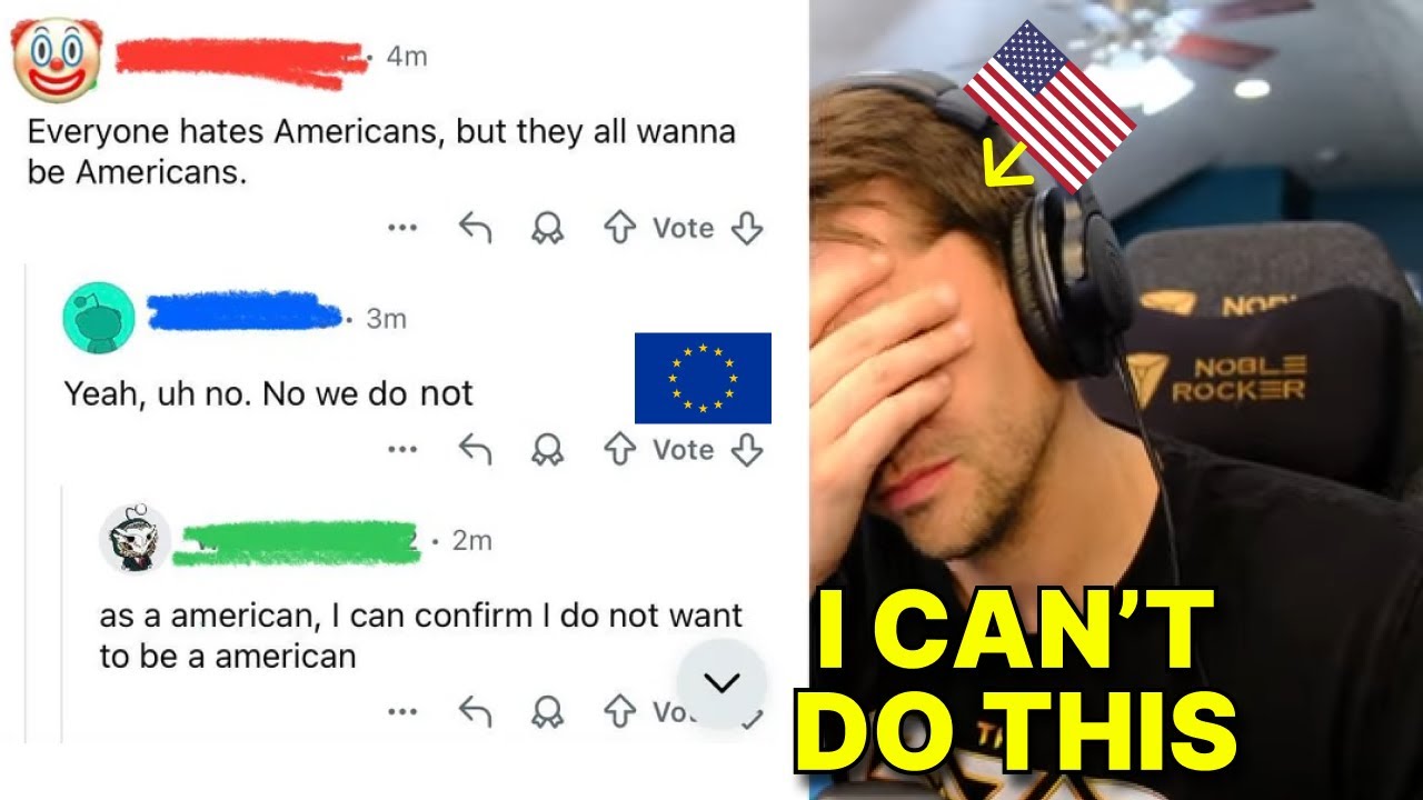 Американец отреагировал на самые глупые высказывания американцев в Интернете за этот месяц