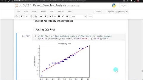 Paired Samples in Python || Paired T-test & Wilcoxon Signed-Rank test in Python || Tutorial 5 of 2