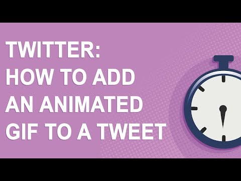 Twitter: How to add an animated GIF to a tweet