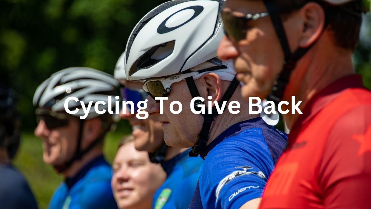 Cdre Ruddock on cycling to give back to the Brunssum community 🚴