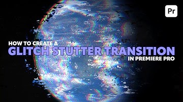 How to Make a Glitch Stutter Transition in Premiere Pro FAST