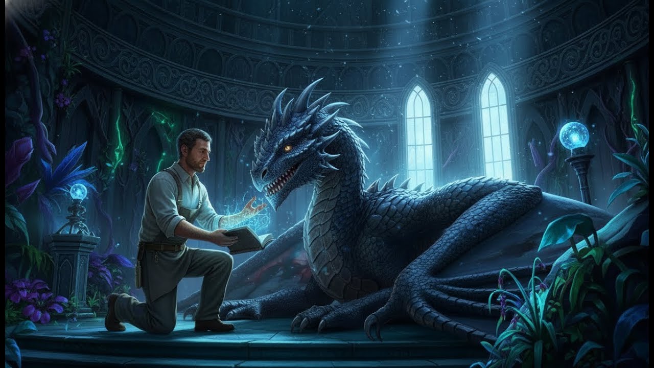 Human Janitor Trusted Broken Dragon Prince | HFY | Dragon Stories