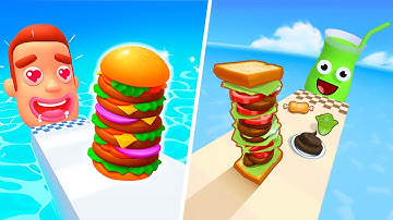 Sandwich Runner Stack Bread | Juice Run - All Level Gameplay Android,iOS - NEW APK UPDATE