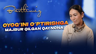 : Oyog'ini o'ptirishga majbur qilgan qaynona... Baxtlimiz