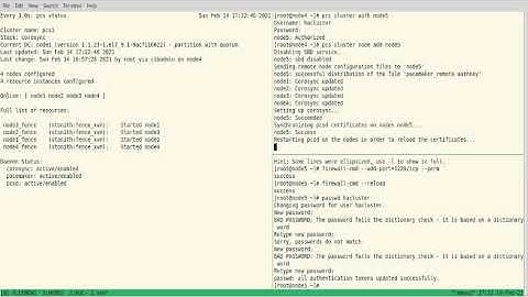 Pacemaker cluster. Adding new node.
