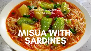 Misua with Sardines | Lutong-bahay a la Matsai