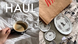 картинка: HAUL | распаковка покупок для дома | H&M , ALIEXPRESS