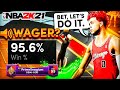 96 WIN % LEGEND DEMI-G0D challenges me to a $400 WAGER and I ACCEPTED! (NBA2K21)