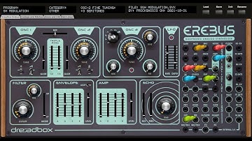 Sunny Synths - Dreadbox Erebus V3 patch mapper - A brief look