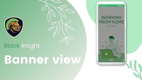 Banner view in kodular...