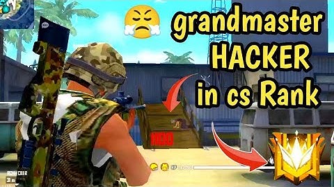 Hacker In My Game ||During CS Rank Grandmaster Push || #freefire #shorts Guys go for 100 subscriber