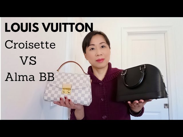 LOUIS VUITTON CROISETTE VS. ALMA BB// Which one I recommend? 