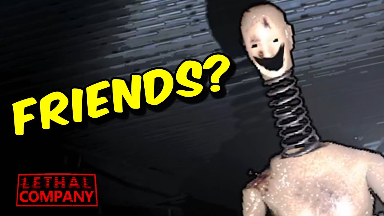 We Make Friends With Coil Heads LETHAL COMPANY YouTube
