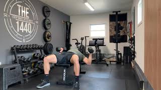 Dumbbell Power Fly